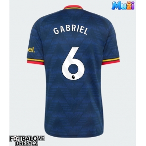 Arsenal Gabriel Magalhaes #6 Venkovní Dres 2026-27 Krátký Rukáv